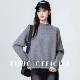 领针织4931衫 宽松插肩袖 内搭 韩版 灰色半秋高毛加衣女厚2025冬新款
