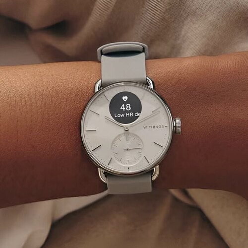 美国代购Withings ScanWatch 2心率体温运动跟踪睡眠监测智能手表