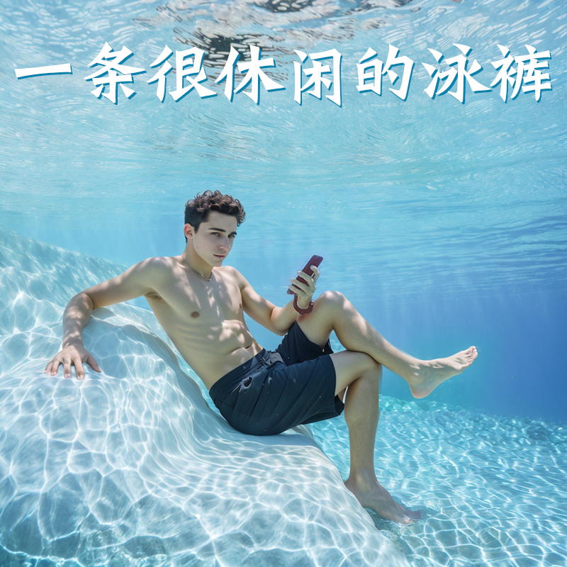 飞鱼未来沙滩休闲泳裤