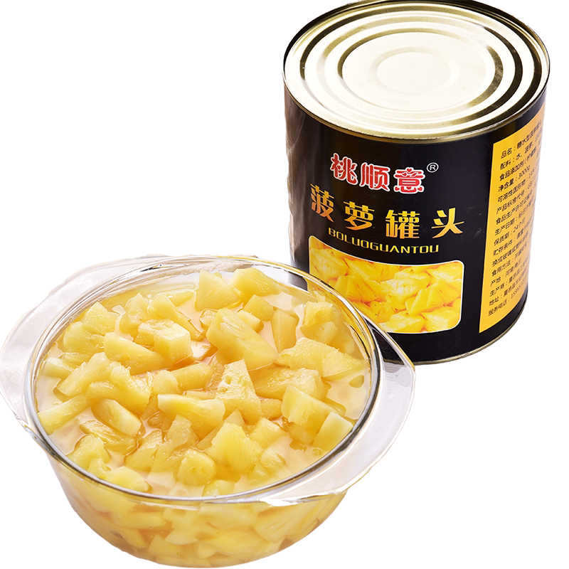 菠萝罐头商用3公斤桶装烘培