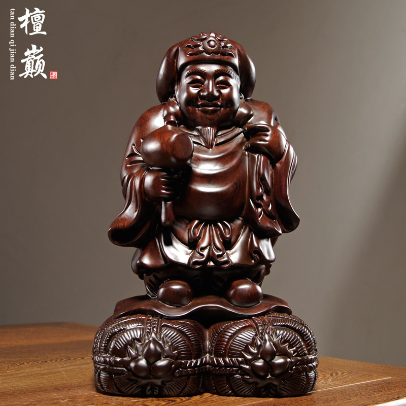 雕刻大黑天家居客厅寺庙工艺品