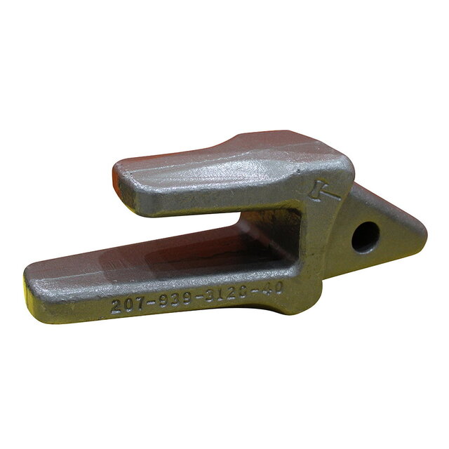 适用挖掘机小松PC240 300锻造锻打斗齿齿根牙根斗根耐磨抗震动