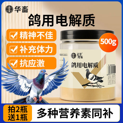 华畜鸽用电解质鸟用多维