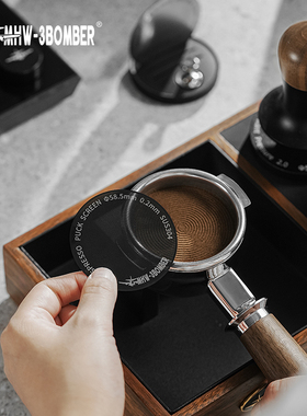 MHW轰炸机二次分水网咖啡机51~58手柄烧结片萃取过滤片辣妈Slayer