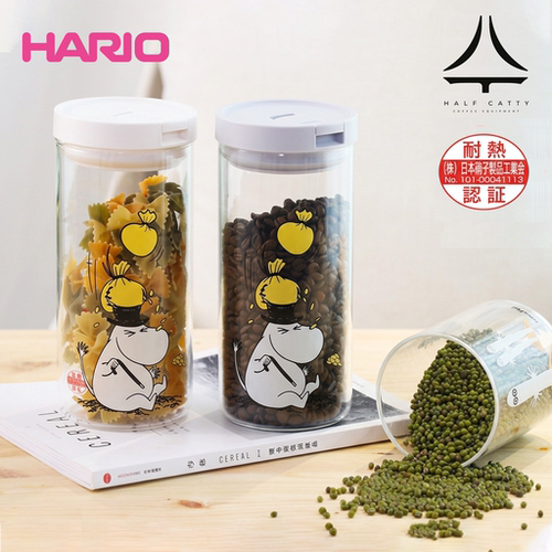 HARIO玻璃密封咖啡豆罐