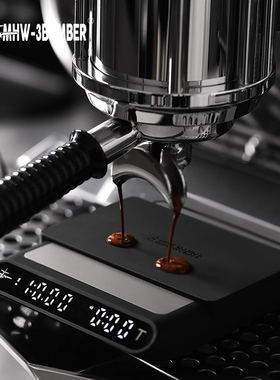 MHW轰炸机智能咖啡秤方程式意式手冲计时称重电子称水粉比小魔方