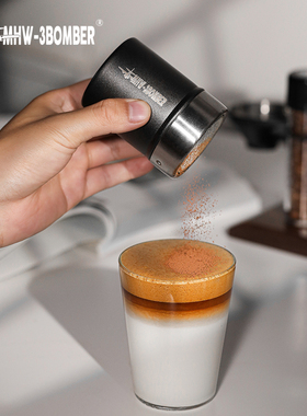 MHW轰炸机撒粉器 抹茶粉可可糖粉筛筒吧台厨房面包店用烘焙洒粉罐