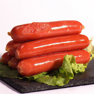 热狗香肠台湾风味烤肠冷冻家用手抓饼脆皮烧烤火腿肠批发台湾烤肠