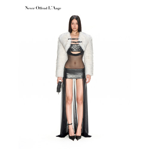 NOLA雪国恋冬白色银狐渐层