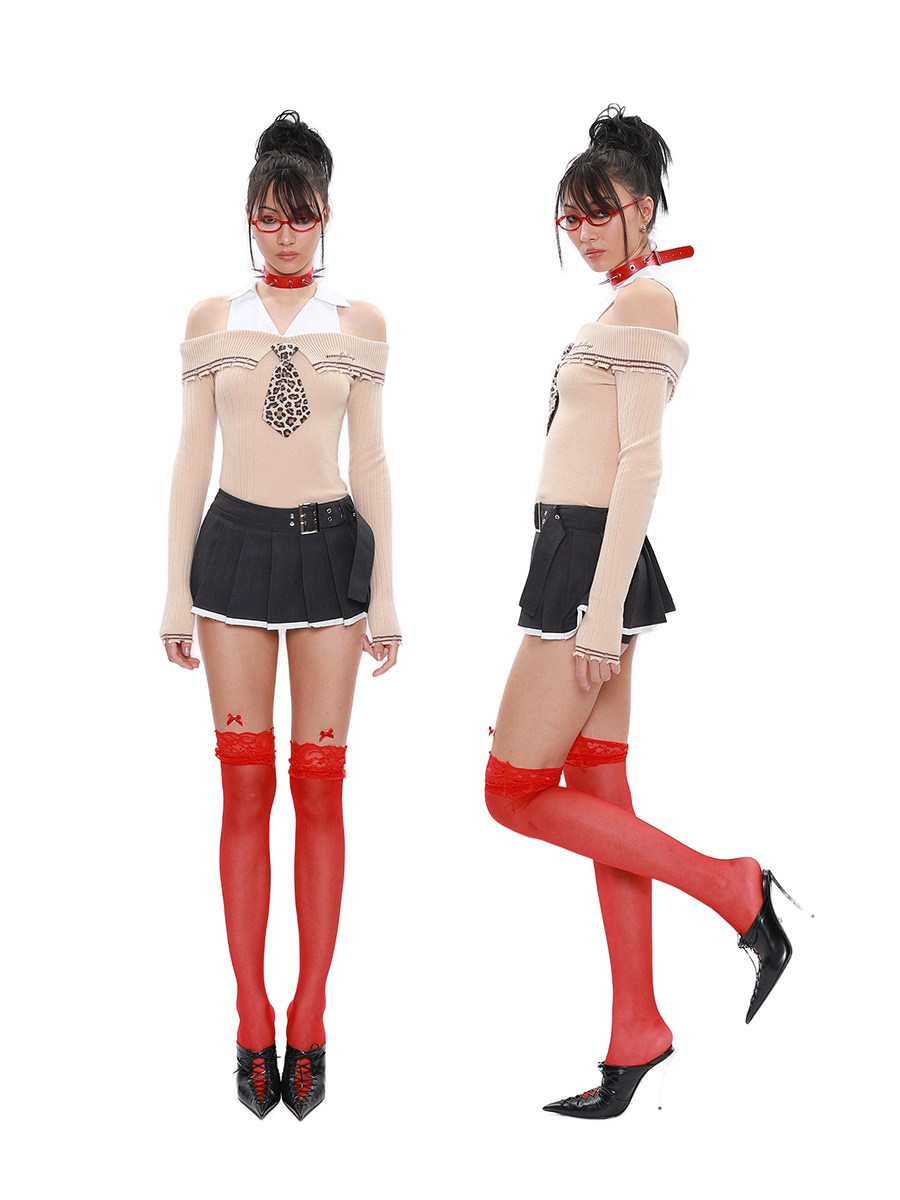 NOLA*GossipGirlUniform衬衫