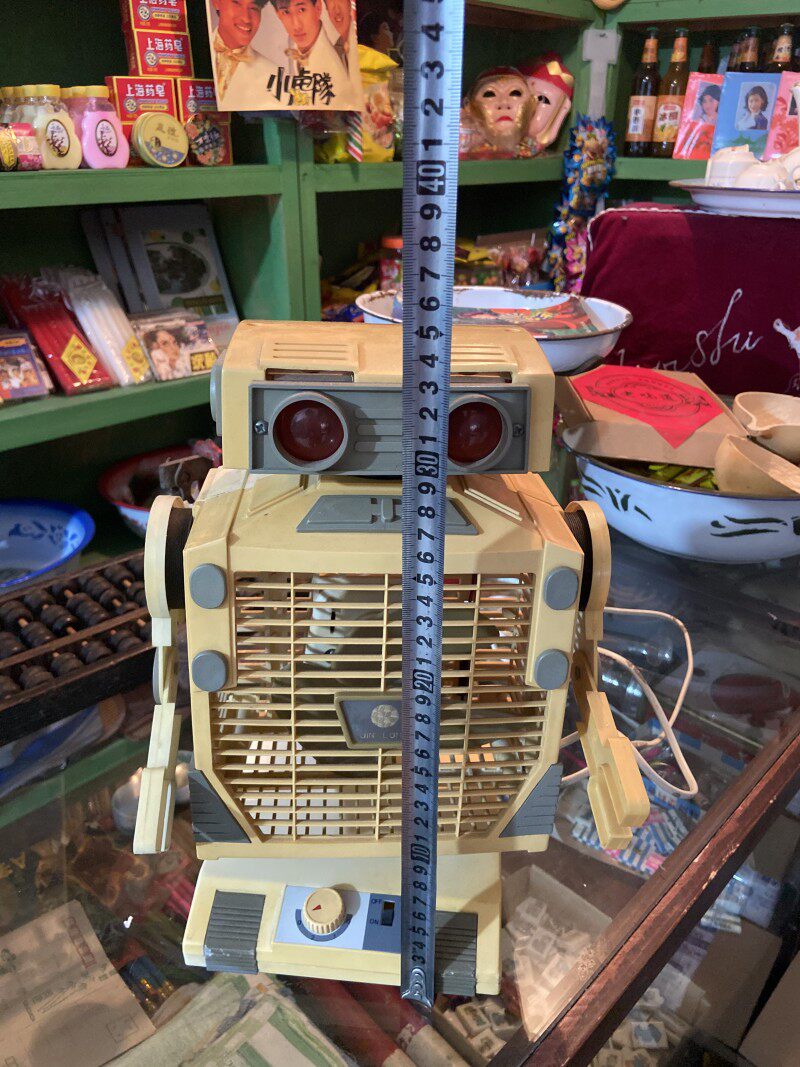 90年代金龙牌机器人电风扇80年代农村怀旧老物件(可正常使用)