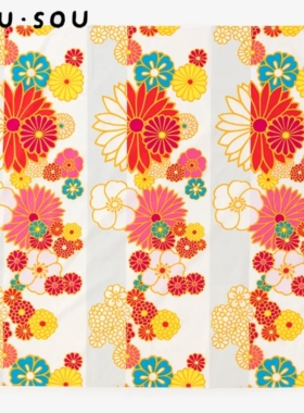 SOU・SOU手捺染风吕敷方巾 #67600
