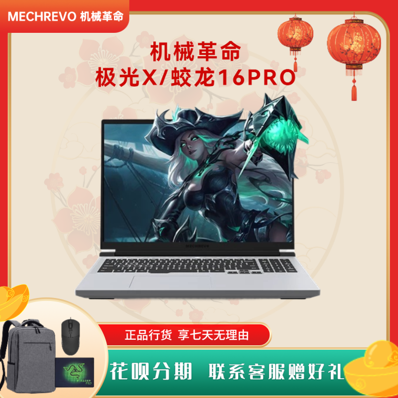 MECHREVO/机械革命 蛟龙 16 Pro/极光X潮玩版性能学生游戏本 2025