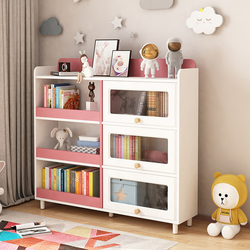 书架多色选择加长家用儿童书架