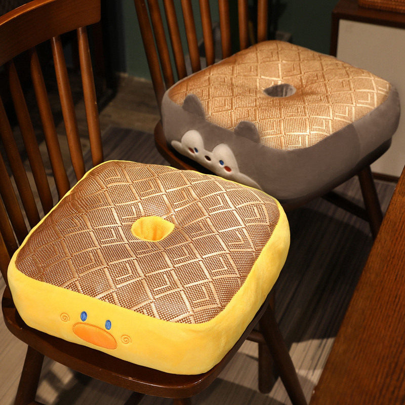 夏季藤席坐垫增高汽车办公室久坐座椅垫学生椅垫子屁股凉席榻榻米,居家布艺,椅垫,淘宝优惠券,粉丝福利购,淘宝优惠卷