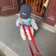 学步带婴幼儿学走路宝宝站立防摔款 防勒神器防丢儿童牵引绳牵引带