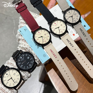 迪士尼手表女款学生初高中女孩机械考试用2025新款初中女生石英表