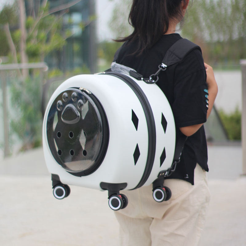 宠物拉杆箱透明猫包外出便携外出箱猫狗包推车双肩猫包宠物行李箱,宠物/宠物食品及用品,背包/箱包,淘宝优惠券,粉丝福利购,淘宝优惠卷