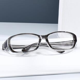 防花粉眼镜防风沙平光镜护目镜面罩防护镜护目眼镜定制