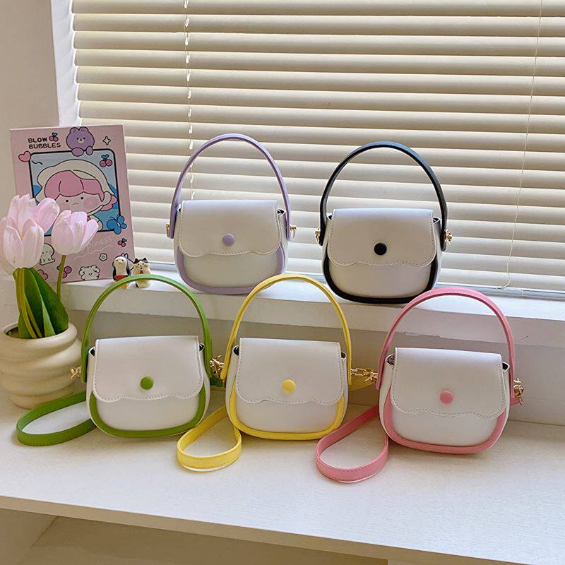 韩版儿童包包女2025新款时尚女童手提包洋气百搭小女孩斜挎零钱包