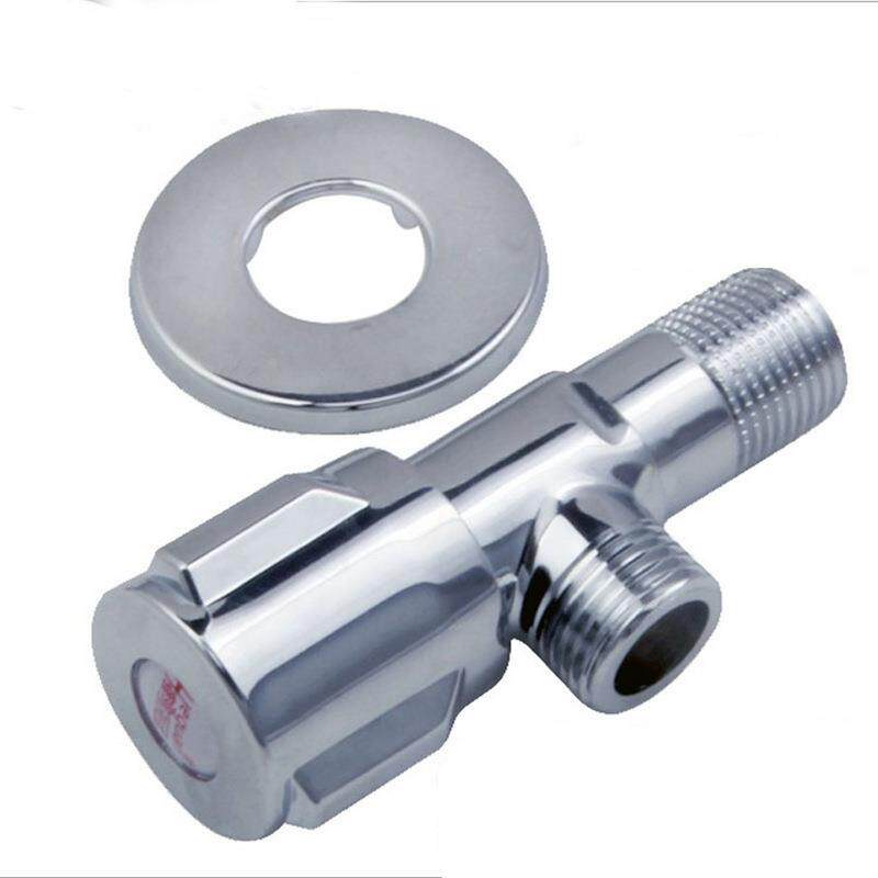 三角阀铜阀体三通4分铜牙加长止水马桶冷热八字开关铜角阀定制