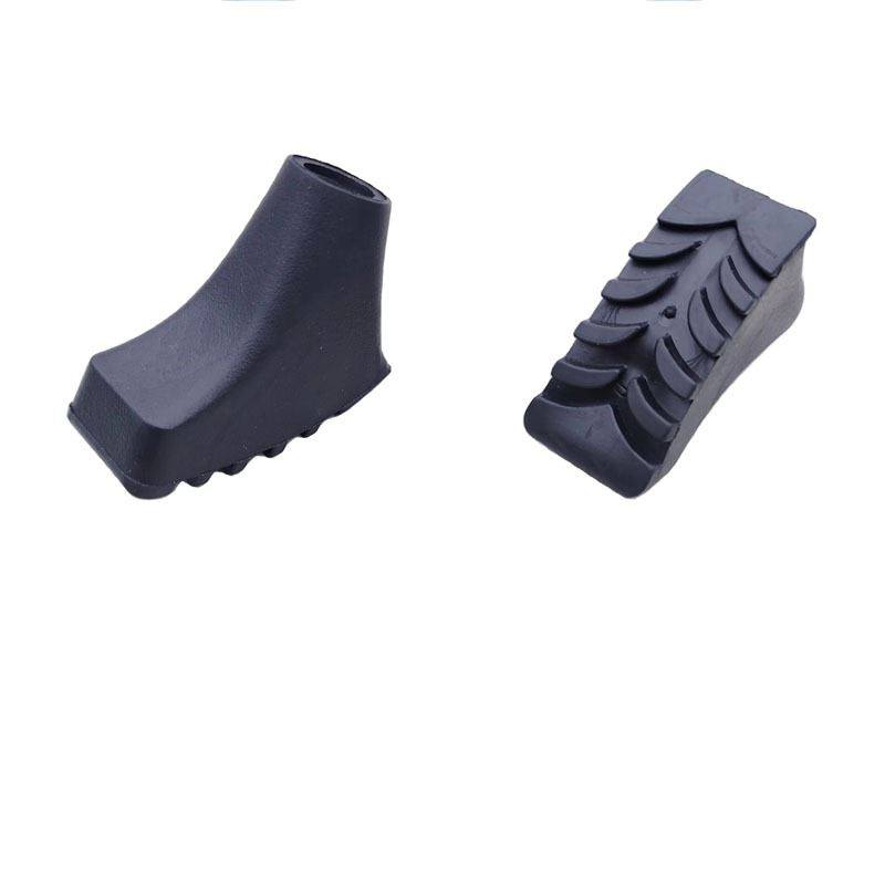 登山杖脚垫胶套配件防滑耐磨底脚拐杖橡胶底垫减震杖尖保护脚套12