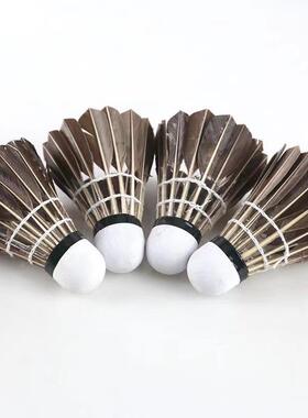 羽毛球黑色耐打防风成人儿童初学比赛学习训练羽毛球定制