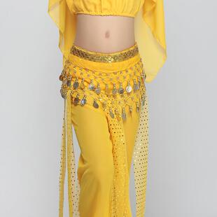 六一儿童肚皮舞金边腰链幼儿印度舞演出服装配饰练习舞蹈腰带腰封