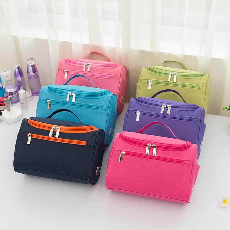 FACTORY DIRECT MULTI-FUNCTIONAL TRAVEL STORAGE TOILETRY BAG COSMETIC BAG UNI NAIL ART STORAGE HANGING HOOK BAG