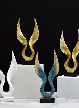 工厂直销外贸迷你大鹏展翅北欧现代客厅书房家居饰品创意摆件