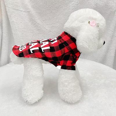 幼犬迷你小型犬帅气比熊衣服 T恤保暖柯基秋季小狗小猫衣服定制
