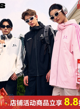 ics丨iconslab插肩袖三防冲锋衣情侣秋户外设计感小众情侣外套