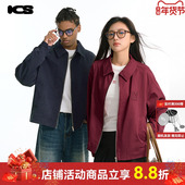 ics iconslab安可拉红行政夹克外套立体防水重工短款 上衣情侣