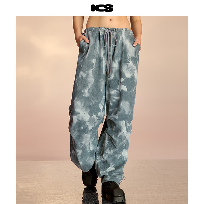 迷彩工装伞兵休闲裤Iconslab