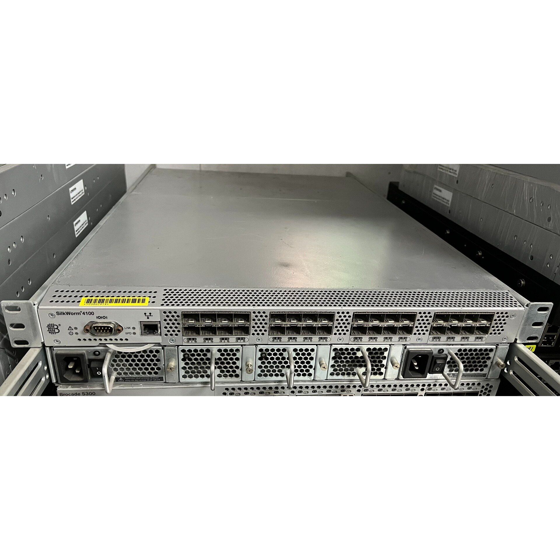 博科silkworm 4100 光存储交换机 双电配置 测试议价产品