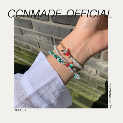 CCNMADE OFFICIAL｜3MIX.07韩国原创设计手链 BTS闵玧其同款手绳