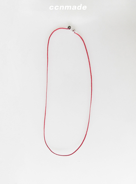 [定制]Thin Single Original Necklace BTS金泰亨同款细红绳项链