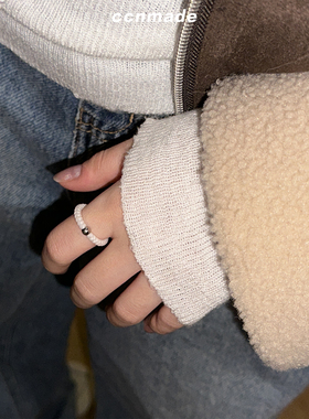 【预售】CCNMADE｜MOVIE STAR韩国设计师原创编制戒指小众复古