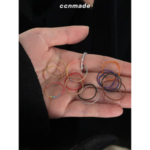 IU戒指ccnmade爱豆同款