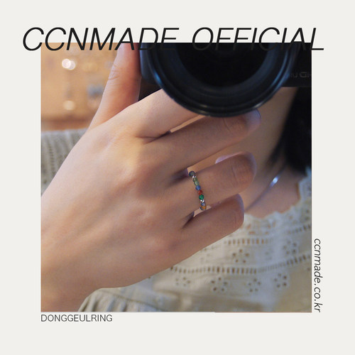 [预售]CCNMADE｜DONGGEUL RING编织戒指 孔晓振山茶花开时同款