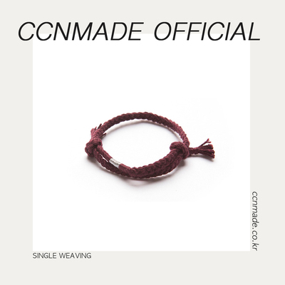 CCNMADE OFFICIAL｜Single Weaving编织手绳防弹RM金南俊同款手链