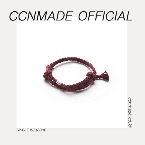 [现货]Single Weaving编织手绳防弹RM金南俊同款手链
