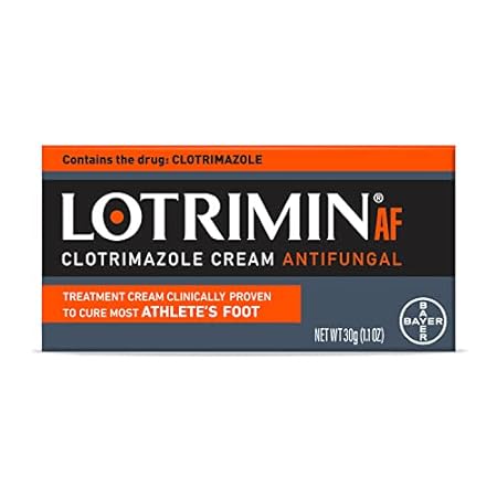Lotrimin AF Cream: Athlete's Foot 1% Clotrimazole Antifun