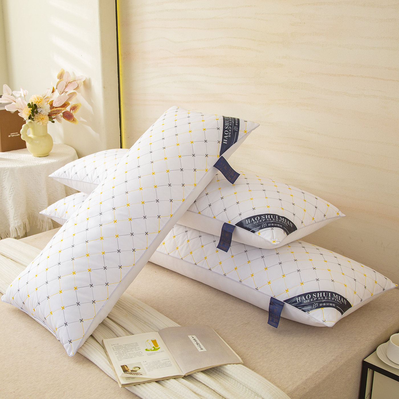 长枕头不变形不塌陷可试用