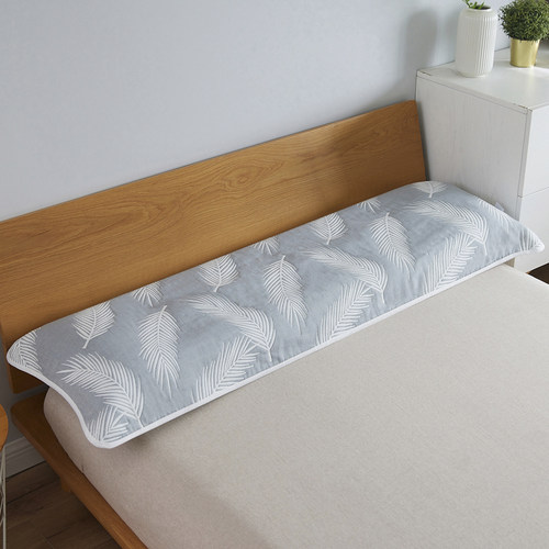 双人长枕巾纯棉枕头巾加长款加厚