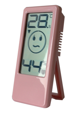 香港NiD家用LED闹钟室内静音多功能温湿度显示器可爱迷你数字显示