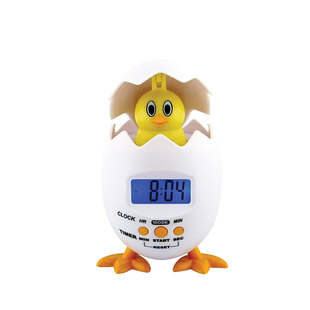 SOOHAP哈金弹跳小鸡小鸭厨房计时器定时器闹钟可爱创意时钟提醒器
