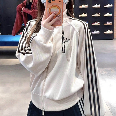 阿迪达斯女Originals立领外套