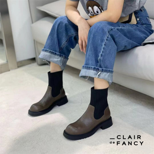 舒适烟筒靴CLAIRdeFANCY