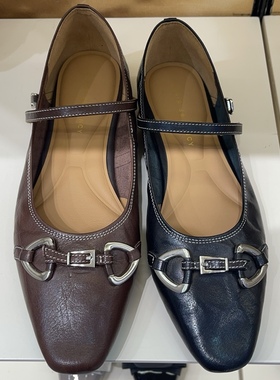 CLAIR de FANC丫玛丽珍鞋女2025新款法式方头浅口单鞋1210350